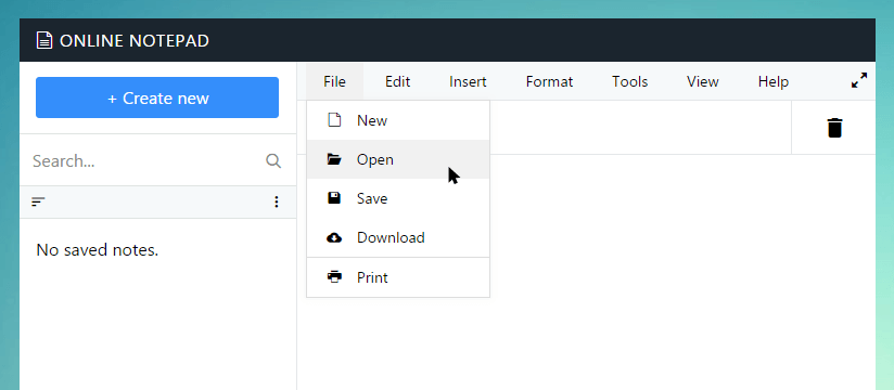Open text file in Flyseo